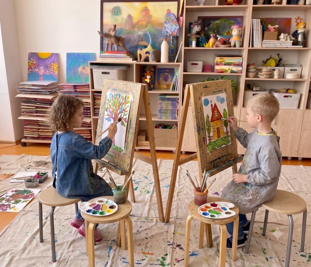 Dailės studija „Spalvų gama" III gr.