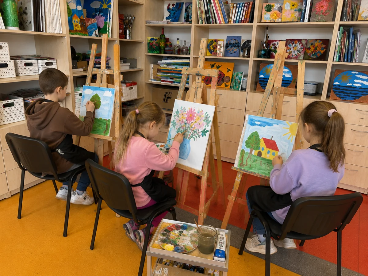 Dailės studija „Teptukas" III gr.