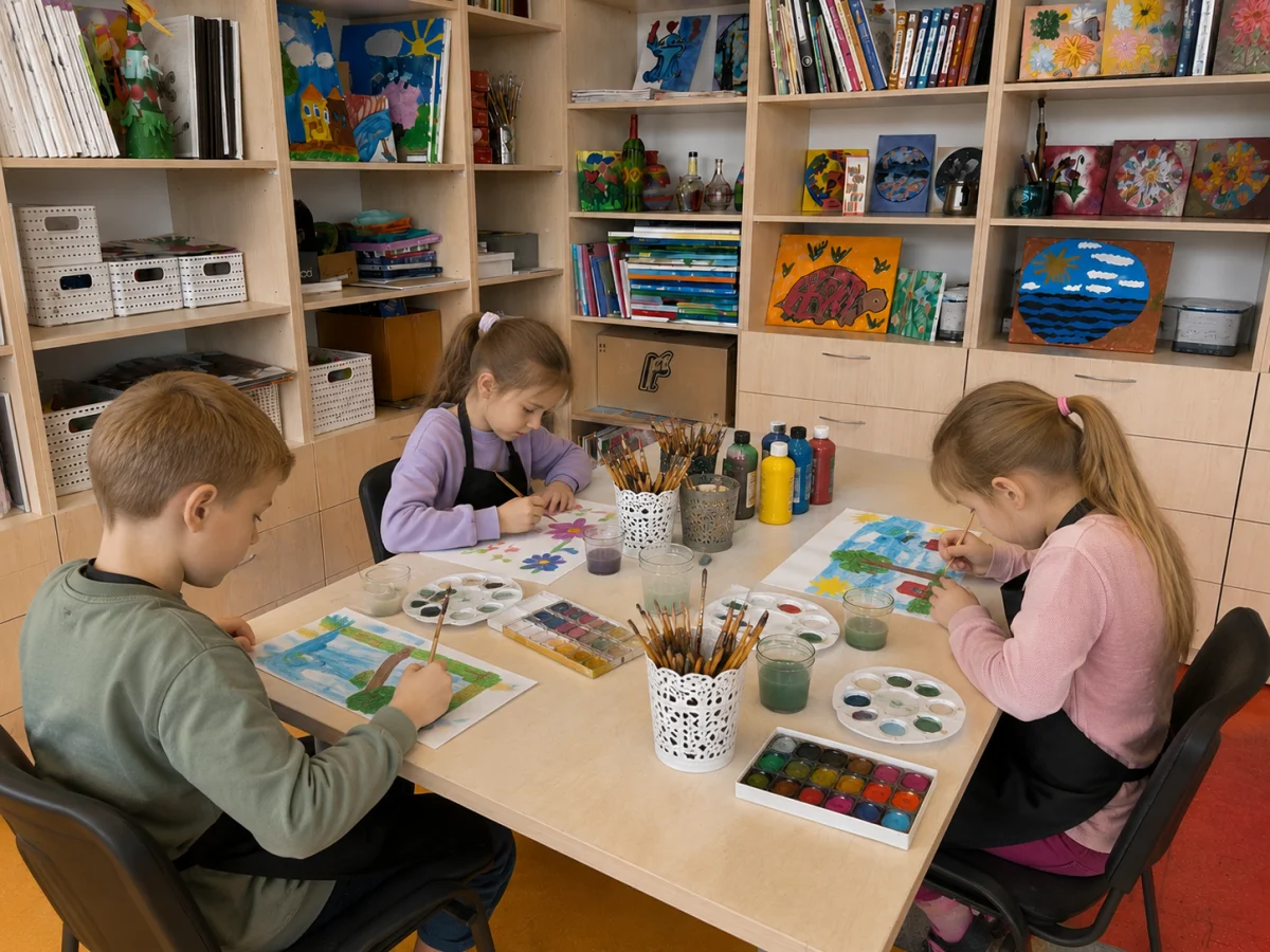 Dailės studija „Teptukas" II gr.