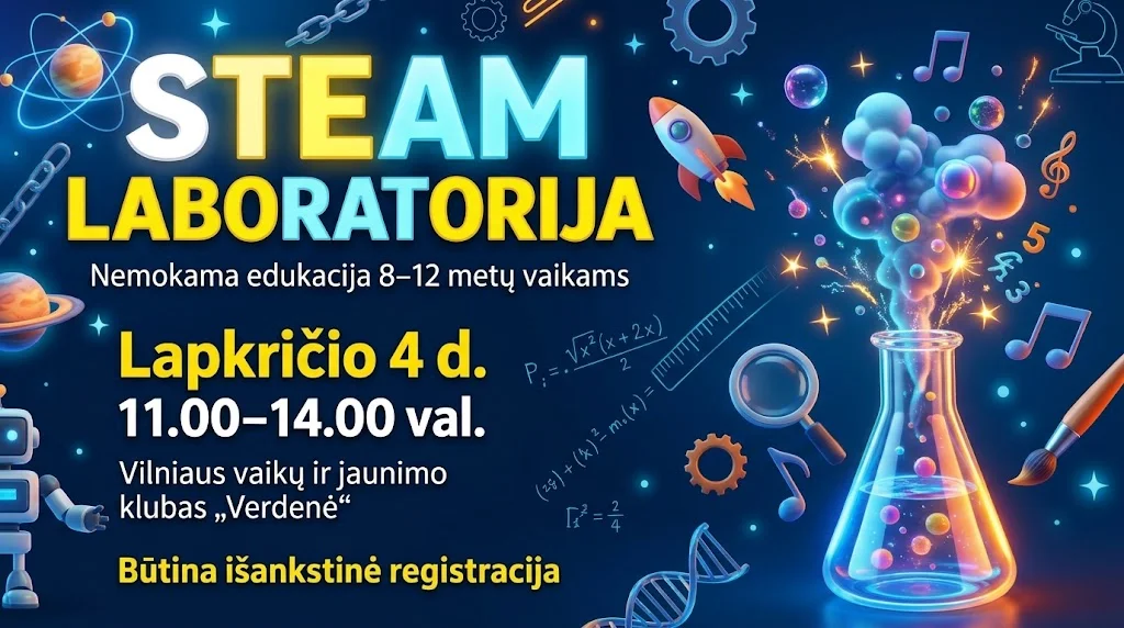 Edukacija "STEAM laboratorija"